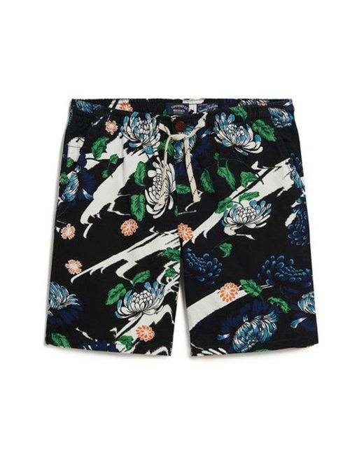 Superdry Black & Co Bermuda Shorts for men