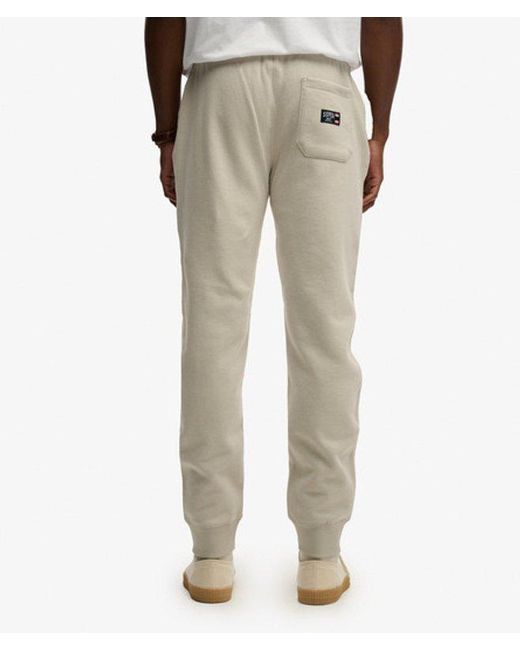 Superdry White & Co Essential Logo Half Brushed joggers for men