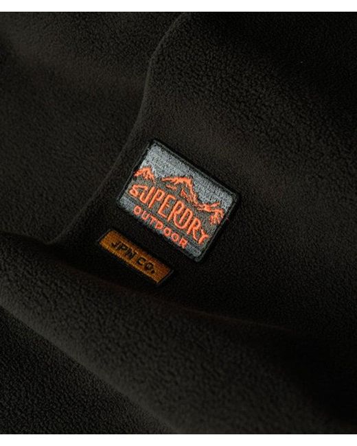 Superdry Black & Co Active Full Zip Fleece for men