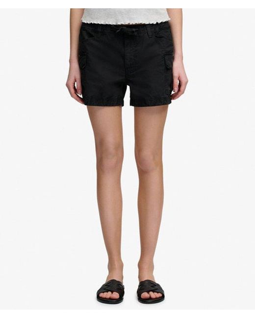 Superdry Cargo Short Slanke Pasvorm in het Black