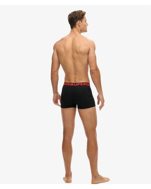 Superdry White Boxer Triple Pack for men