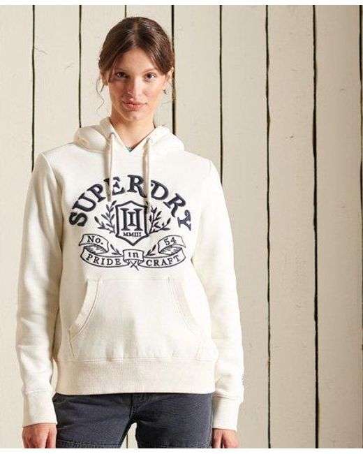 Sudadera con capucha forrada de borreguillo Pride In Craft Superdry de  Polar de color Neutro | Lyst