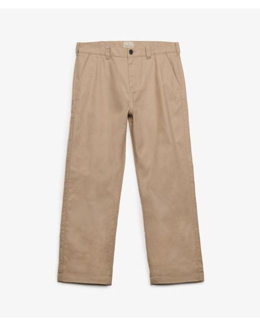Superdry Metallic Bench X & Co Bench Workwear Straight Chino Trousers for men