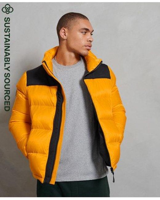 yellow jacket puffer