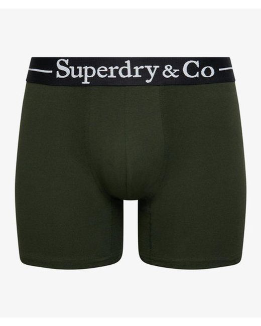 Superdry Blue & Co Boxer Triple Pack for men