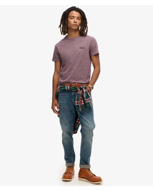 Superdry Blue & Co Essential Logo T-shirt for men
