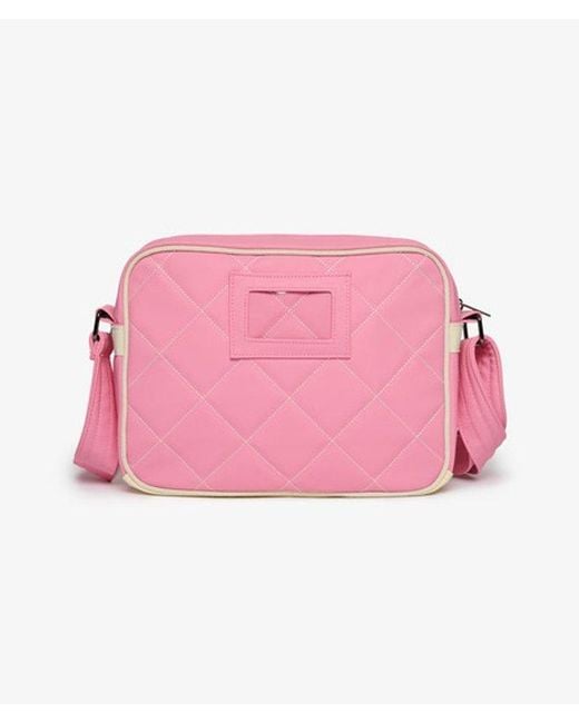 Superdry Pink & Co Mini Alumni Crossbody Bag