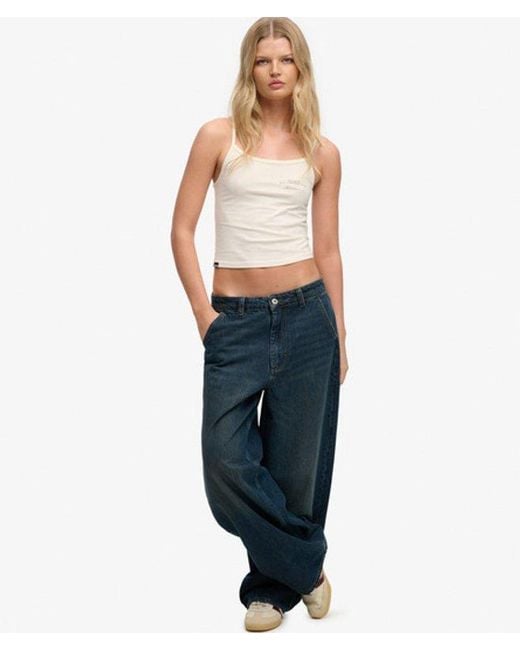 Superdry Gray & Co Athletics Essentials Cami Top