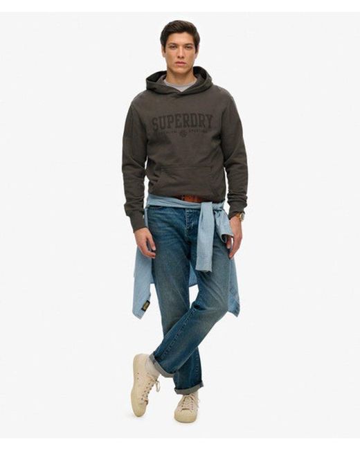 Superdry Black & Co Dry Brand Hoodie for men