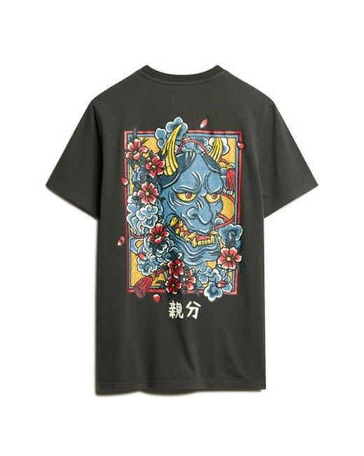Superdry Green & Co Tokyo Graphic T-shirt for men