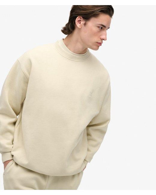 Superdry Natural & Co Oversized Crew Sweatshirt for men