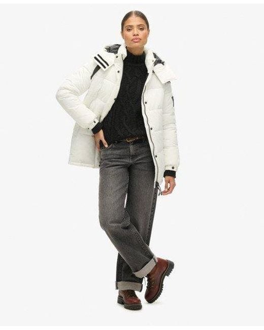 Superdry Natural Expedition Cocoon Padded Coat