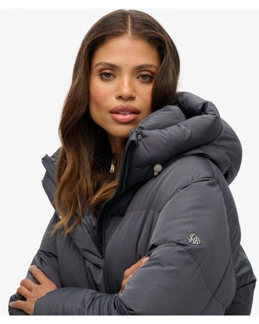 Superdry Black & Co Short Duvet Puffer Jacket