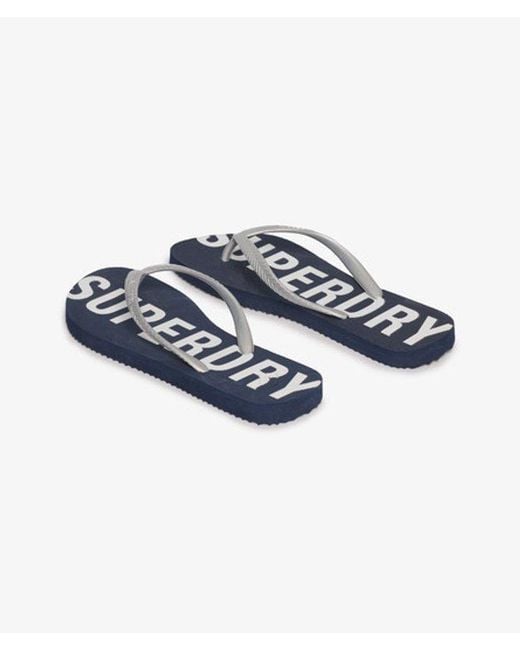 Superdry Blue Code Essential Flip Flops