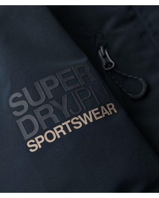 Superdry Ultimate Windbreaker Jas in het Blue voor heren