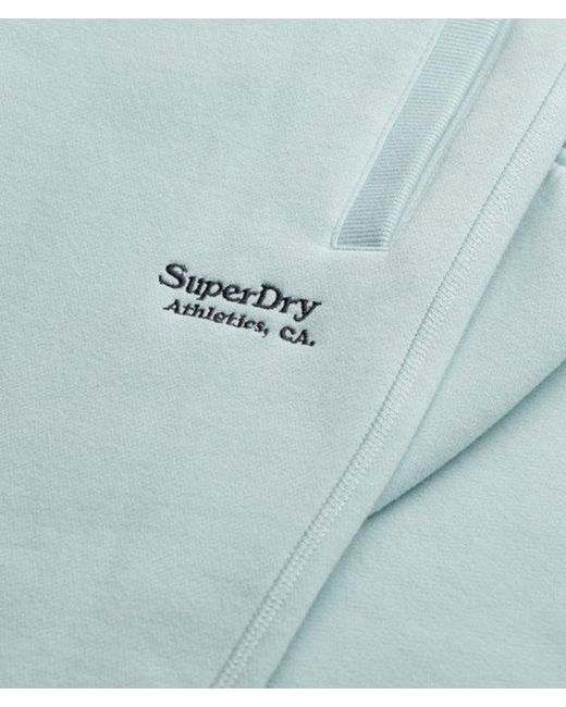 Superdry Blue & Co Essential Logo Cuffed joggers