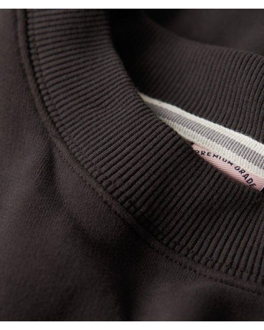 Superdry Black & Co Essential Logo Relaxed Fit Sweatshirt