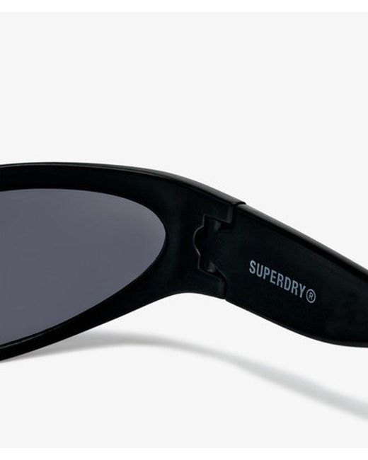 Superdry Black & Co Sport Wrap Sunglasses