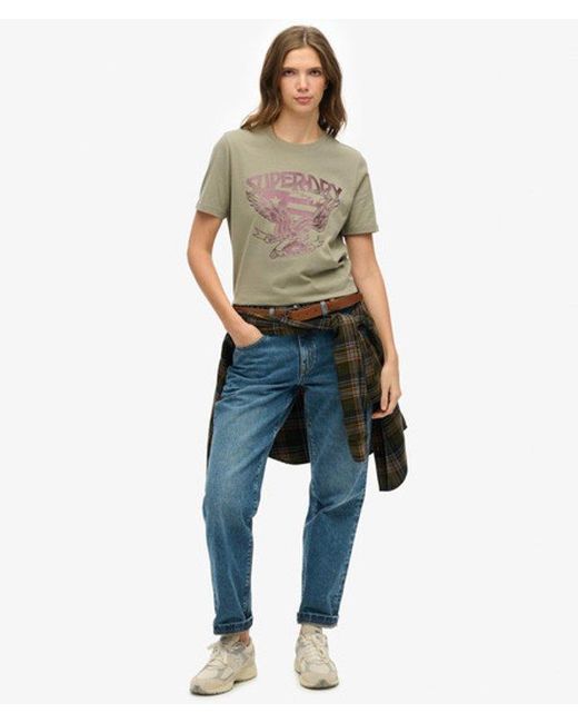Superdry Multicolor & Co Classic American Eagle T Shirt
