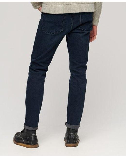 Superdry Slimfit Vintage Jeans in het Blue voor heren
