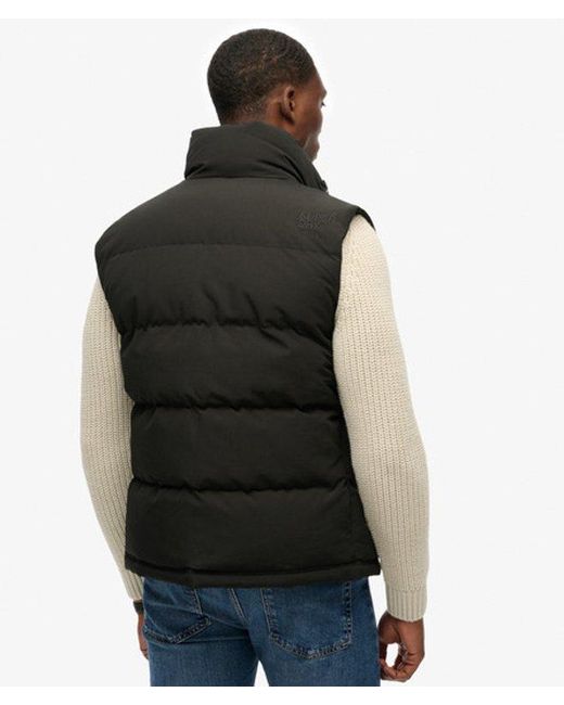 Superdry Blue & Co Everest Non-hooded Gilet for men