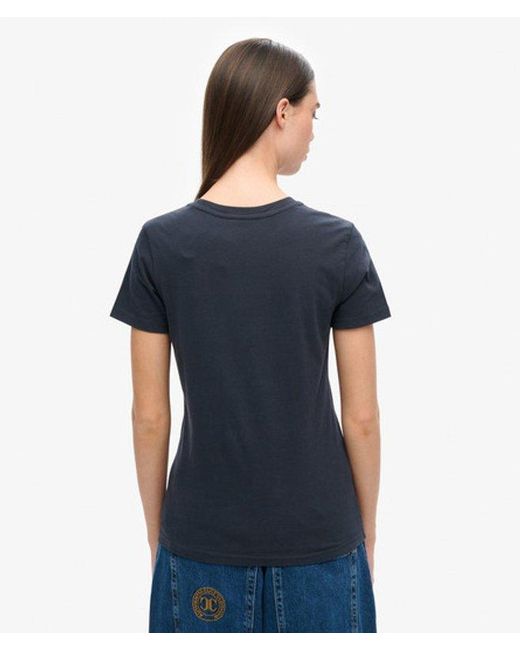 Superdry Blue & Co Vintage Logo T-shirt