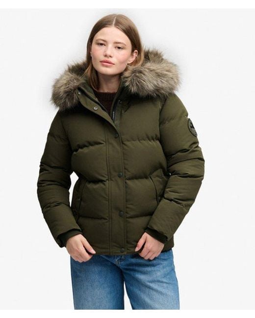 Superdry Green & Co Everest Classic Puffer Jacket