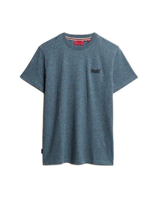 Superdry Blue & Co Essential Logo T-shirt for men