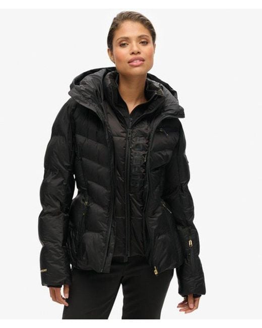 Superdry Black & Co Ski Luxe Puffer Jacket