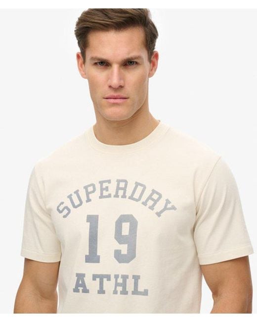 Superdry White & Co Vintage Athletic Essential Graphic T-shirt for men