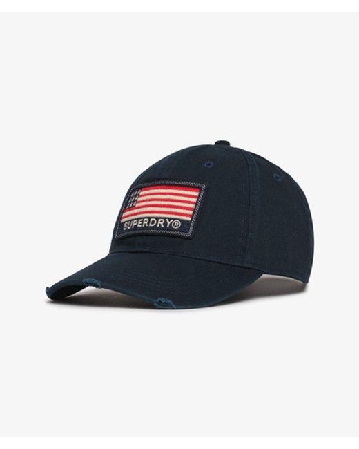 Femme Casquette De Baseball Patched Taille: 1Taille Superdry en coloris Blue