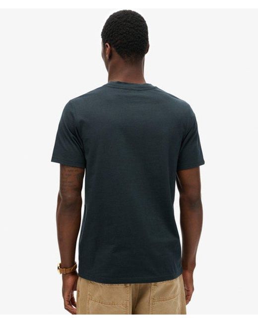 Superdry Black & Co Vintage Logo Heritage Relaxed T-shirt for men