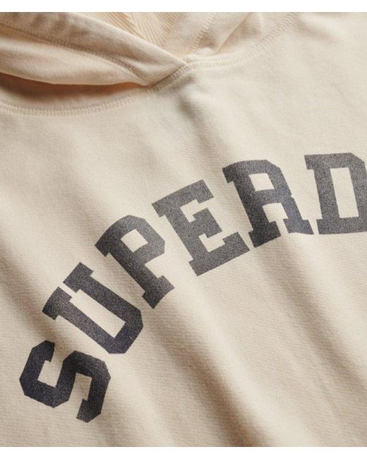 Superdry Natural & Co Athletic Essentials Relaxed Hoodie