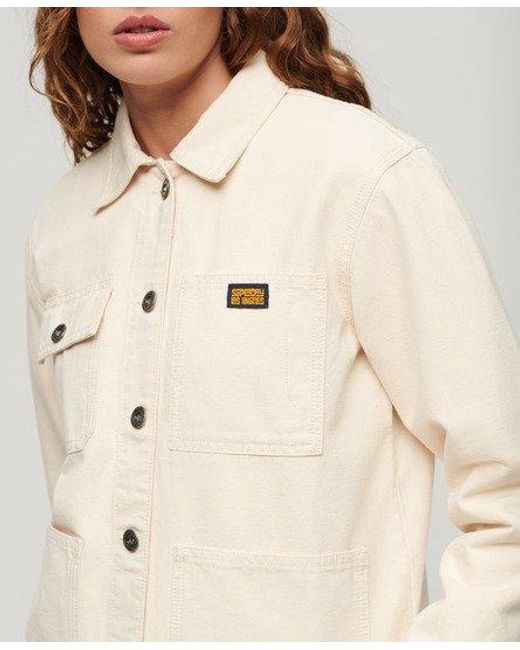 Superdry Natural Organic Cotton Vintage Chore Jacket