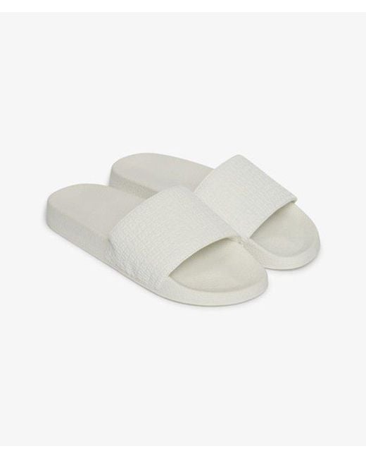 Superdry White & Co Monogram Pool Sliders for men