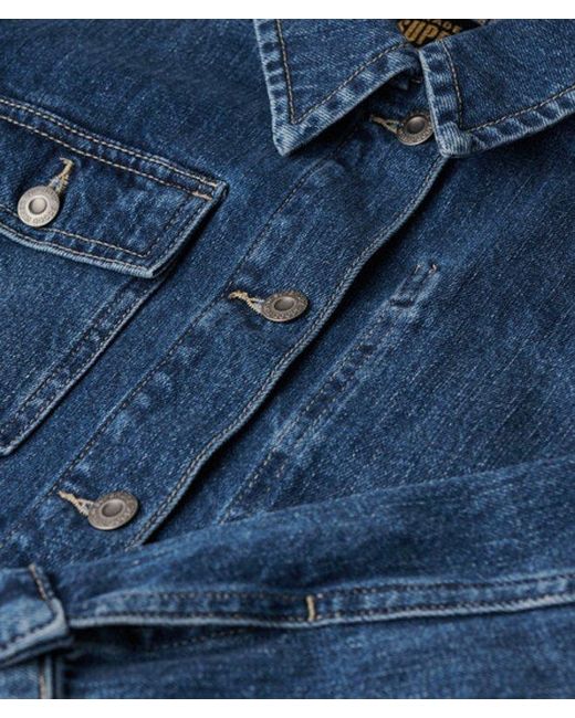 Superdry Blue & Co Denim Chore Jacket