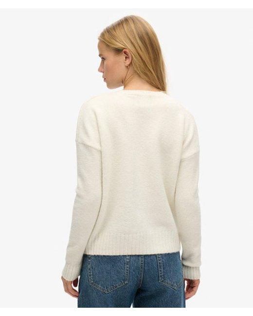 Superdry White & Co Essential Crew Neck Jumper