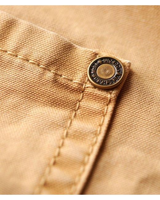 Superdry Natural & Co Cotton The Merchant Store Oversized Work Jacket