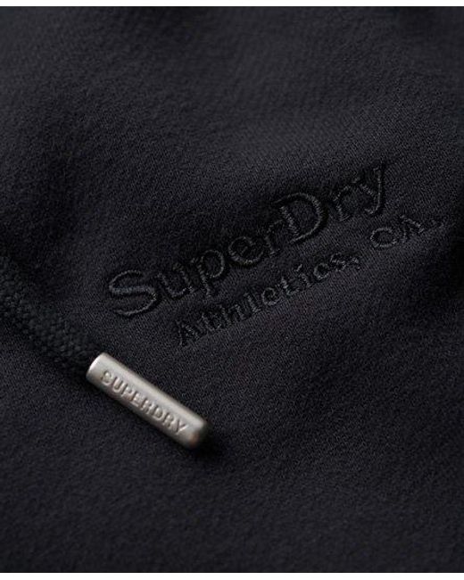 Superdry Black Essential Logo Hoodie