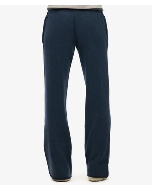 Superdry Blue & Co Athletic Essentials Low Rise Flare joggers