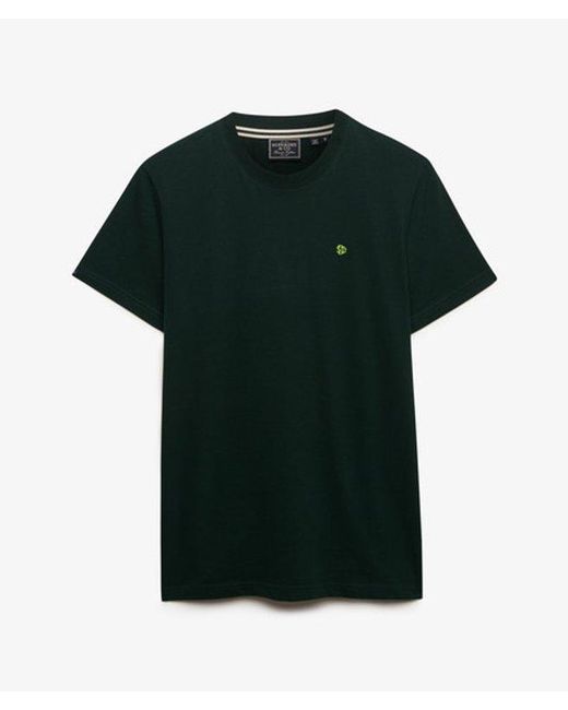 Superdry Green Sd & Co Logo Embroidered T-shirt for men