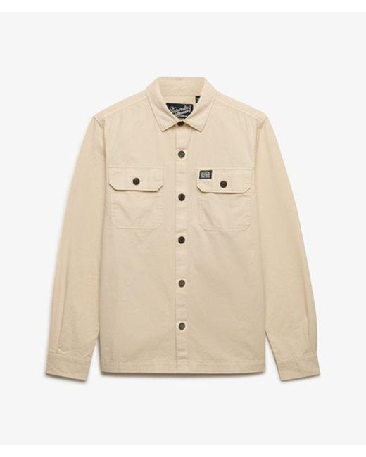 Superdry Natural & Co Two Pocket Overshirt for men