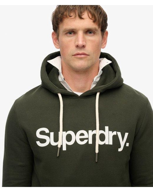 Superdry Green & Co Core Logo Hoodie for men