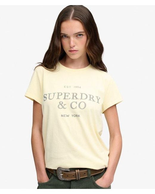 Superdry Natural Luxe Casual Classic T-Shirt