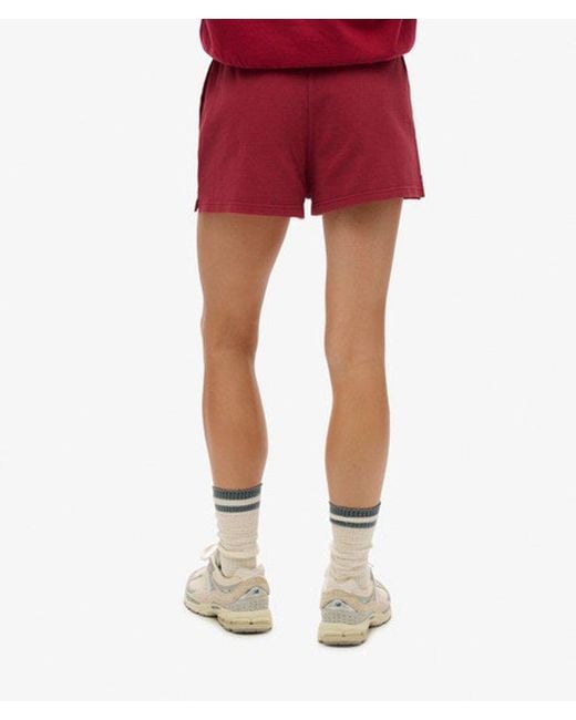 Superdry Red & Co Athletic Essentials Graphic Shorts