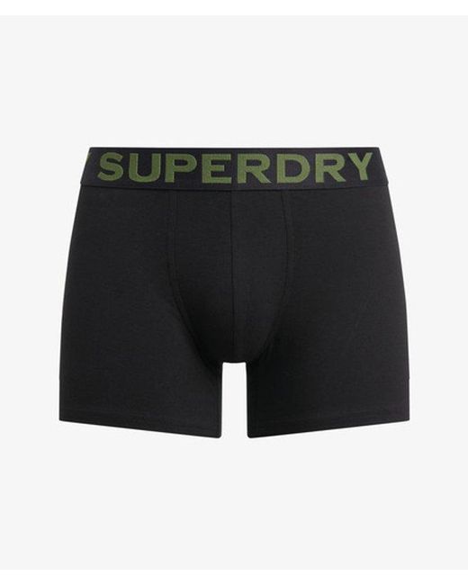 Superdry Triopak Boxers in het White voor heren