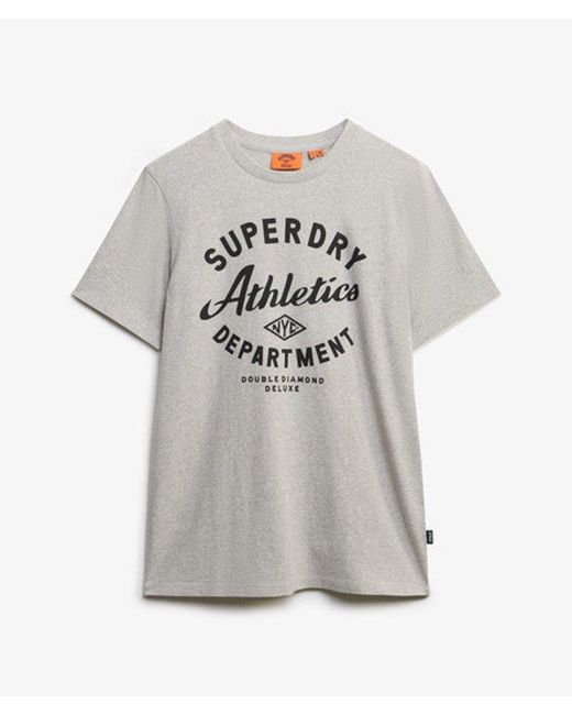 Superdry Gray & Co Athletic Relaxed T-shirt for men