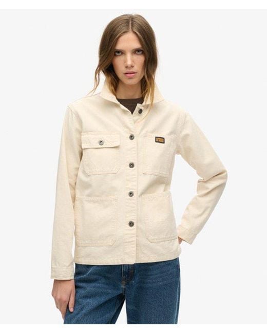 Superdry Natural & Co Organic Cotton Vintage Chore Jacket