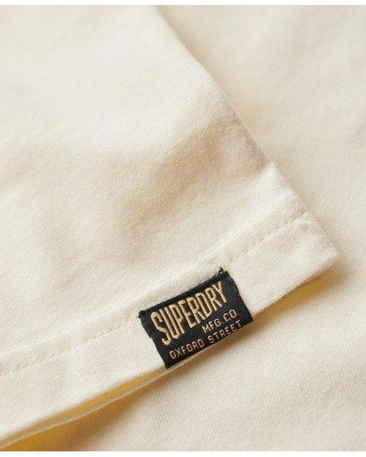 Superdry Natural Classic Vintage Logo Heritage Vest Top for men