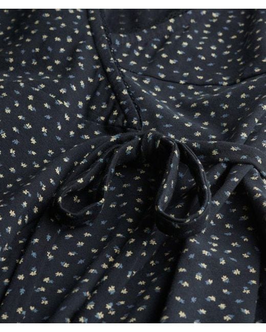 Superdry Blue & Co Athletic Essentials Wrap Dress